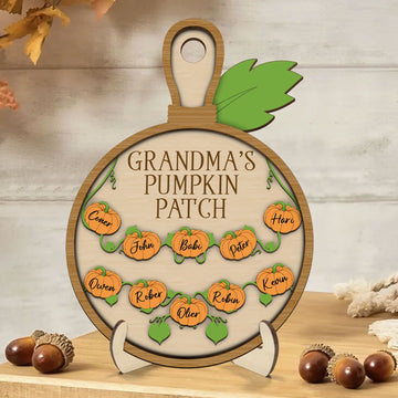 Personalized Fall Sign 2 layers