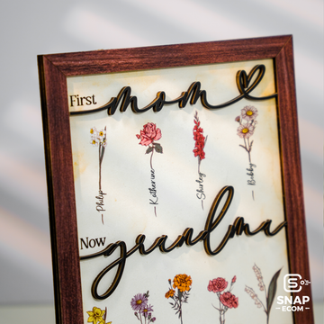 Mother’s Day Wooden Puzzle Sign - MX01