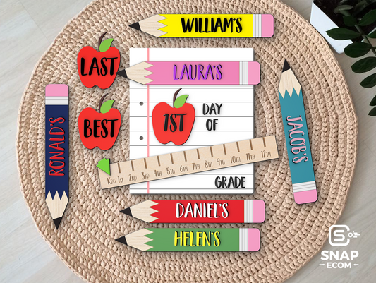 Adorable First Day of School Sign - SS08