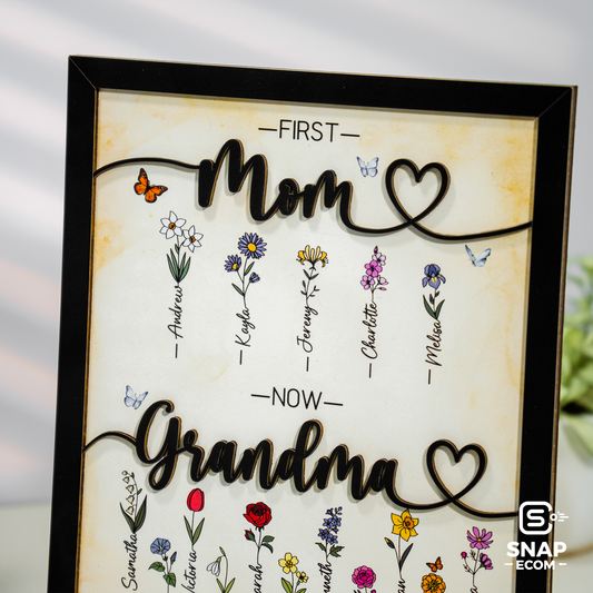 Mother’s Day Wooden Puzzle Sign - MX01