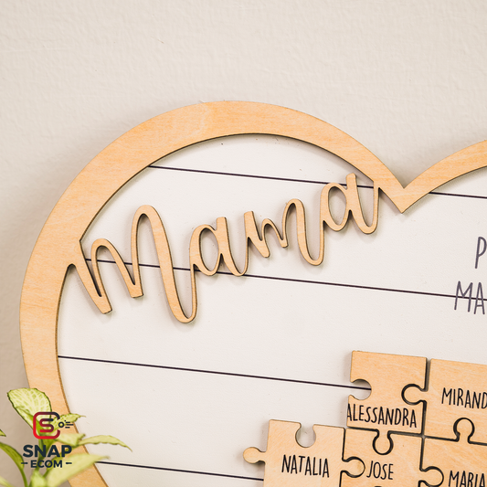 Mother’s Day Wooden Puzzle Sign - MS21