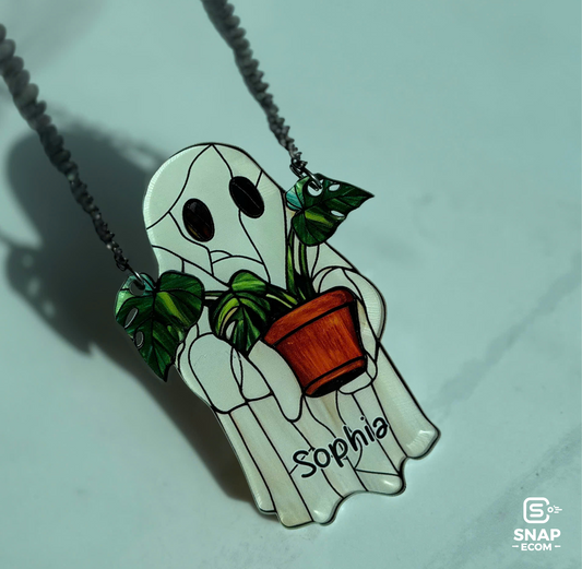 Personalized Ghost Plan Suncatcher 1 layer