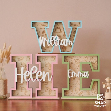 Personalized Names Piggy Bank for Kids PN52