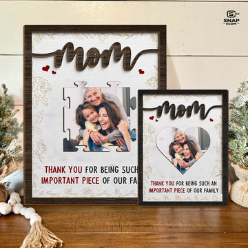 Personalized Mom Sign 2 layers