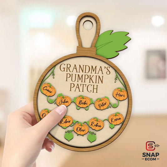 Personalized Fall Sign 2 layers