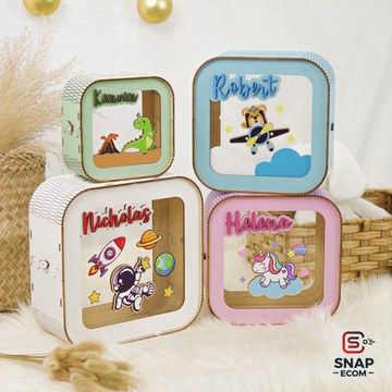 Personalized Piggy Bank for Kids PN51