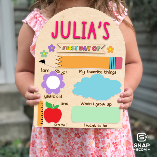 First/ Last Day of School Sign - SS62