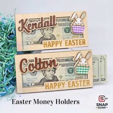 Personalized Easter Money Holder MH04