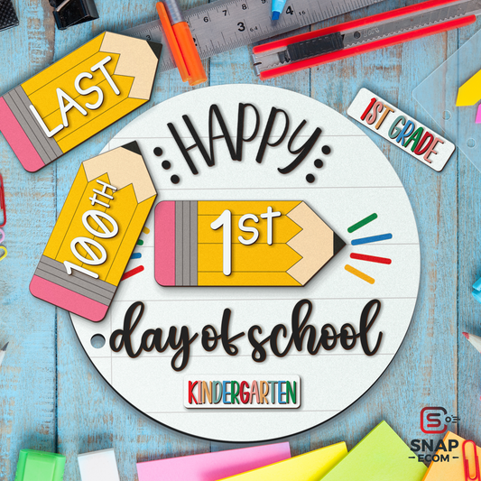 First Last Day of School Sign - SS21