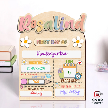 Personalized School Sign for Kids 6