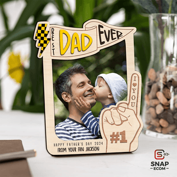 Personalized Dad Car Visor Clip 4