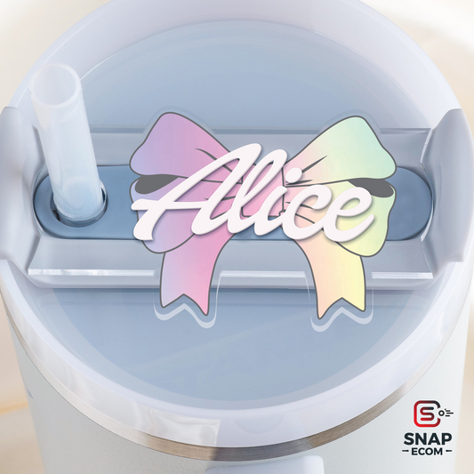 Personalized Tumbler Name Tag 2