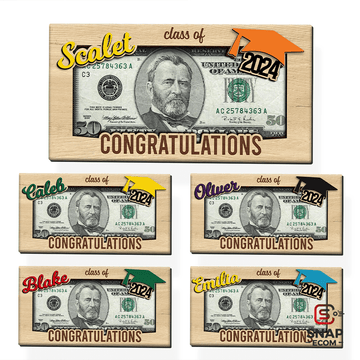Personalized Graduation Money Holder 2