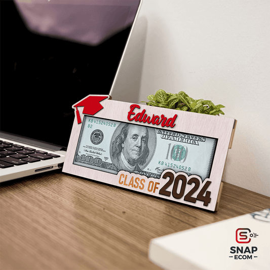 Personalized Graduation Money Holder 1