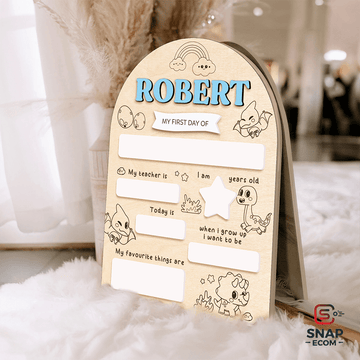 Personalized School Sign for Kids 4