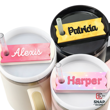 Personalized Tumbler Name Tag 3