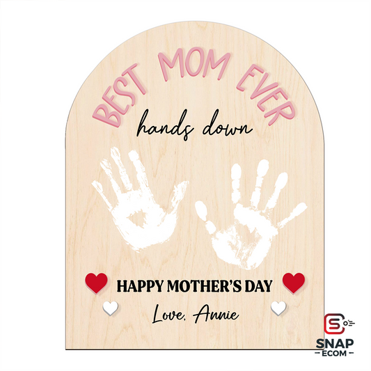 Personalized Mom Handprint 2