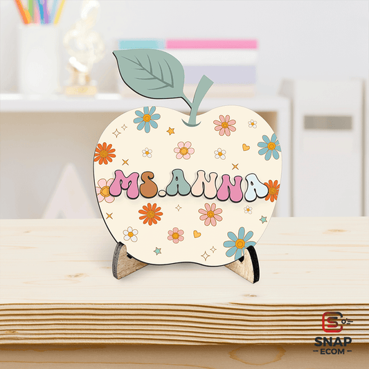 Personalized Apple Teacher Gift 1