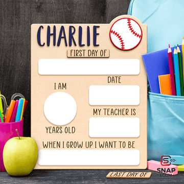 Personalized School Sign for Kids 5