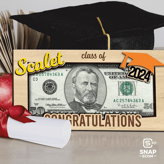 Personalized Graduation Money Holder 2