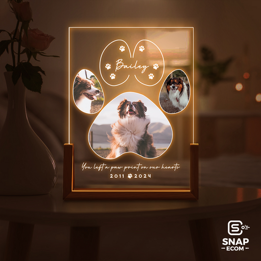 Personalized Pet Memorial Night Light 2
