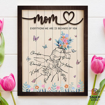 Personalized Mom Sign 5