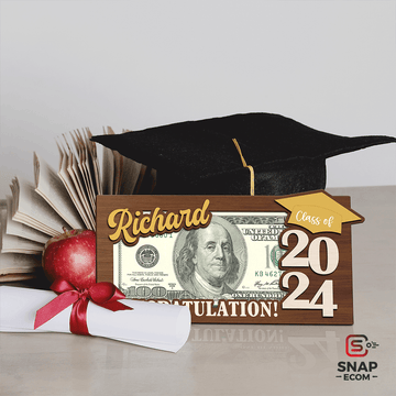 Personalized Graduation Money Holder 4