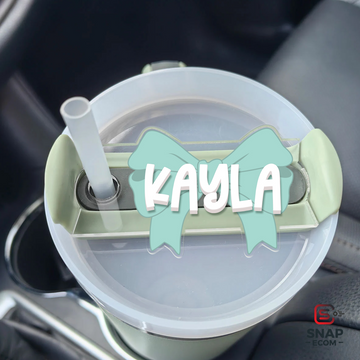 Personalized Tumbler Name Tag 2