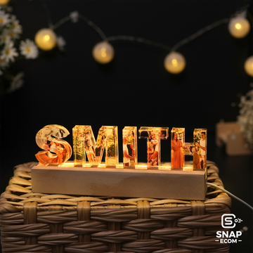 Custom Acrylic Name Night Light Desk Name Plate - CAN