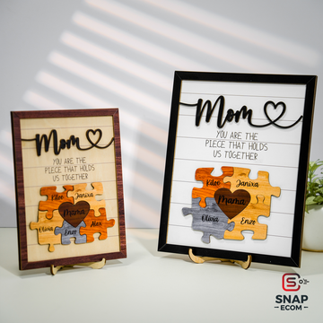 Mother’s Day Puzzle Wooden Sign MS01