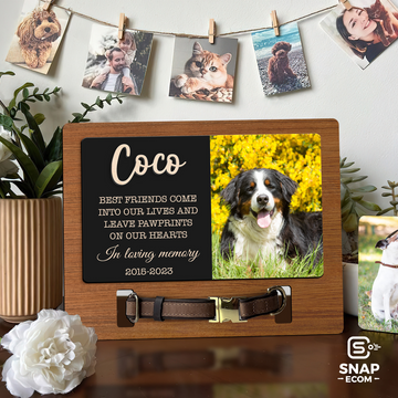 Personalized Pet Memorial Collar Frame – MP49