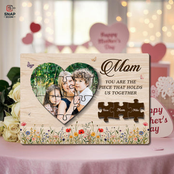 Personalized Mother's day Gift Wooden Sign
