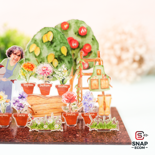 Personalized Grandma's Garden