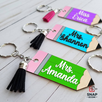 Personalized Teacher Keychain TK01