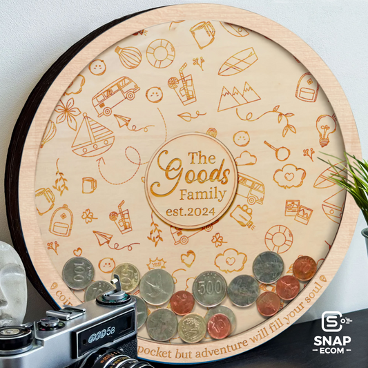 Personalized Travel Coin Holder PN61