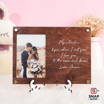 Personalized Mix wood acrylic sign