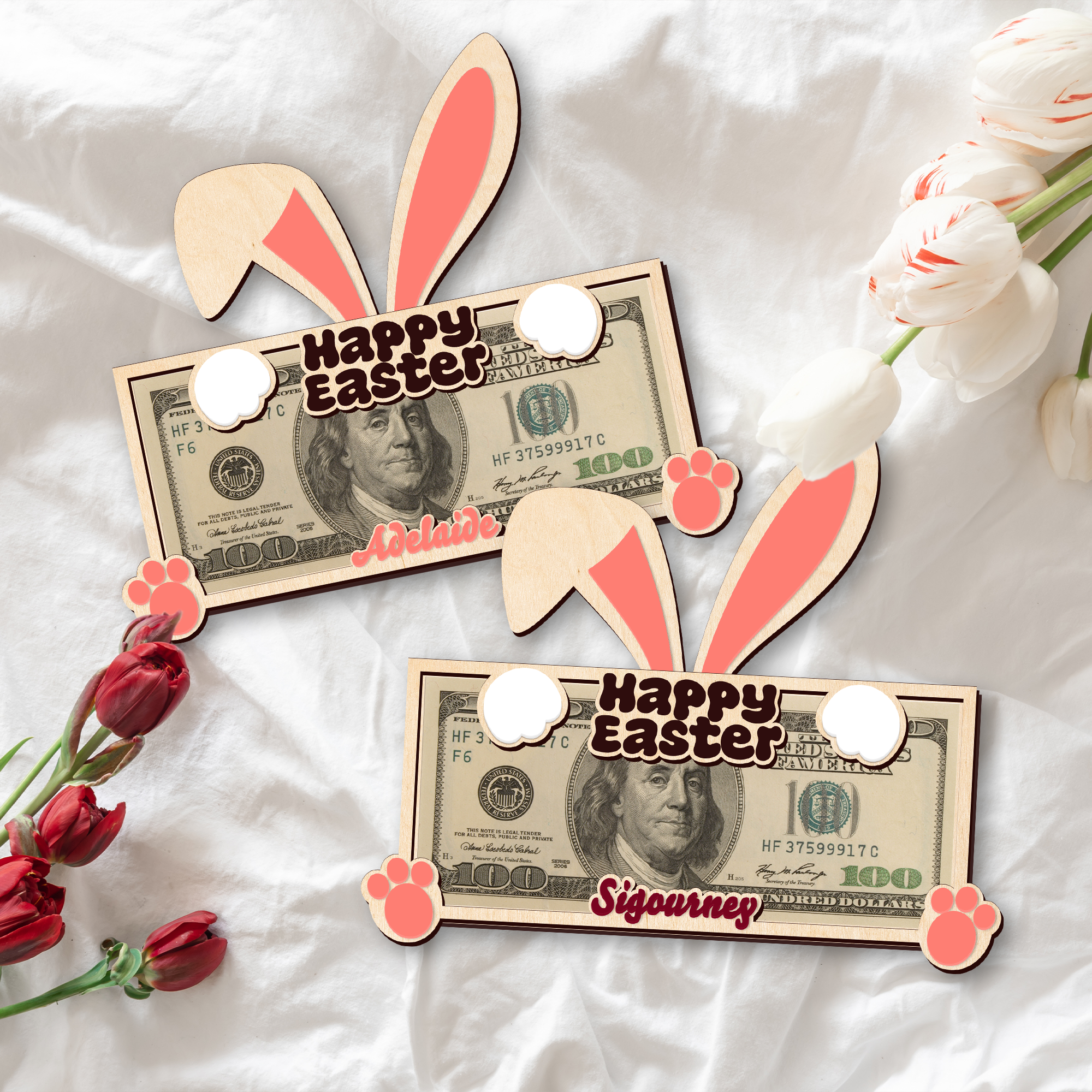 Personalized Easter Money Holder