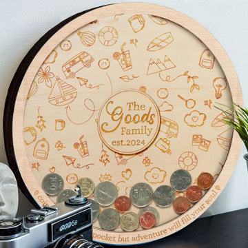 Personalized Travel Coin Holder PN61