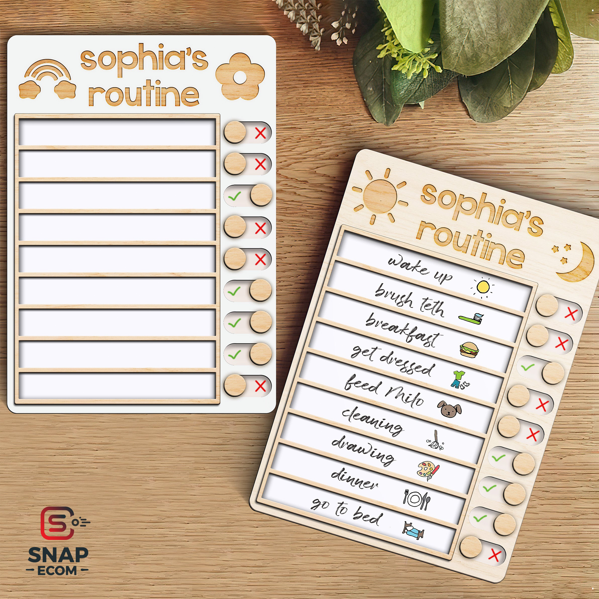 Personalized Rountine Chart PR01