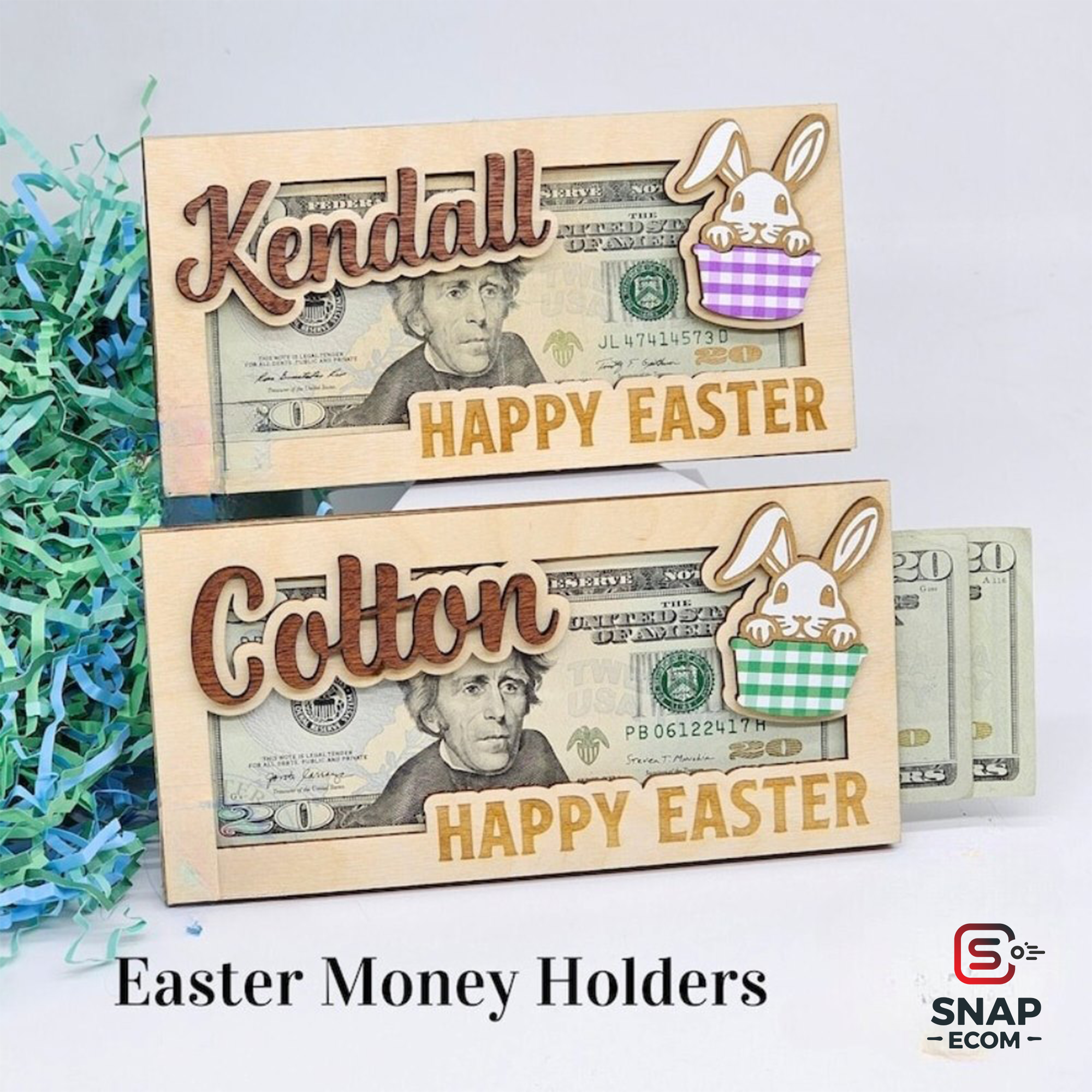 Personalized Easter Money Holder MH04