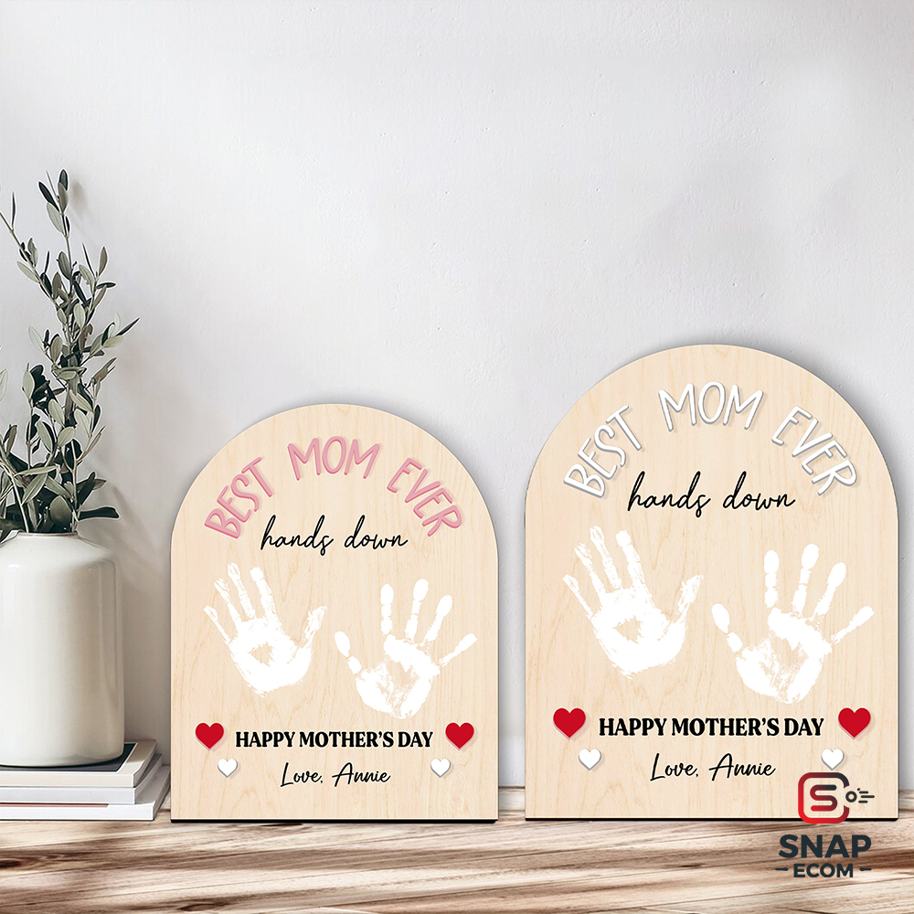 Personalized Mom Handprint 2