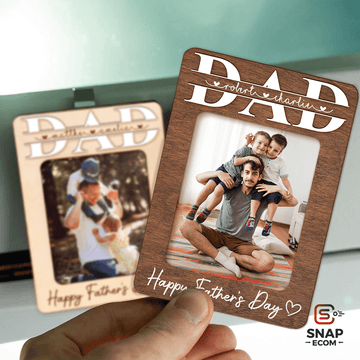 Personalized Dad Car Visor Clip 7