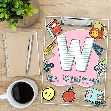 Personalized Teacher Clipboard 6