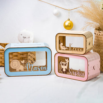 Personalized Piggy Bank for Kids