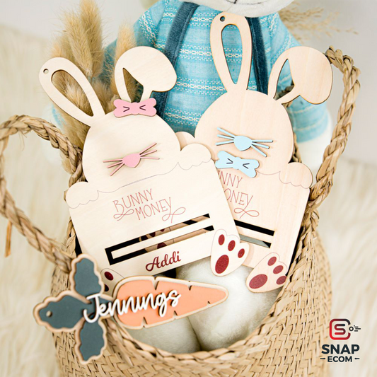 Personalized Easter Money Holder MH03