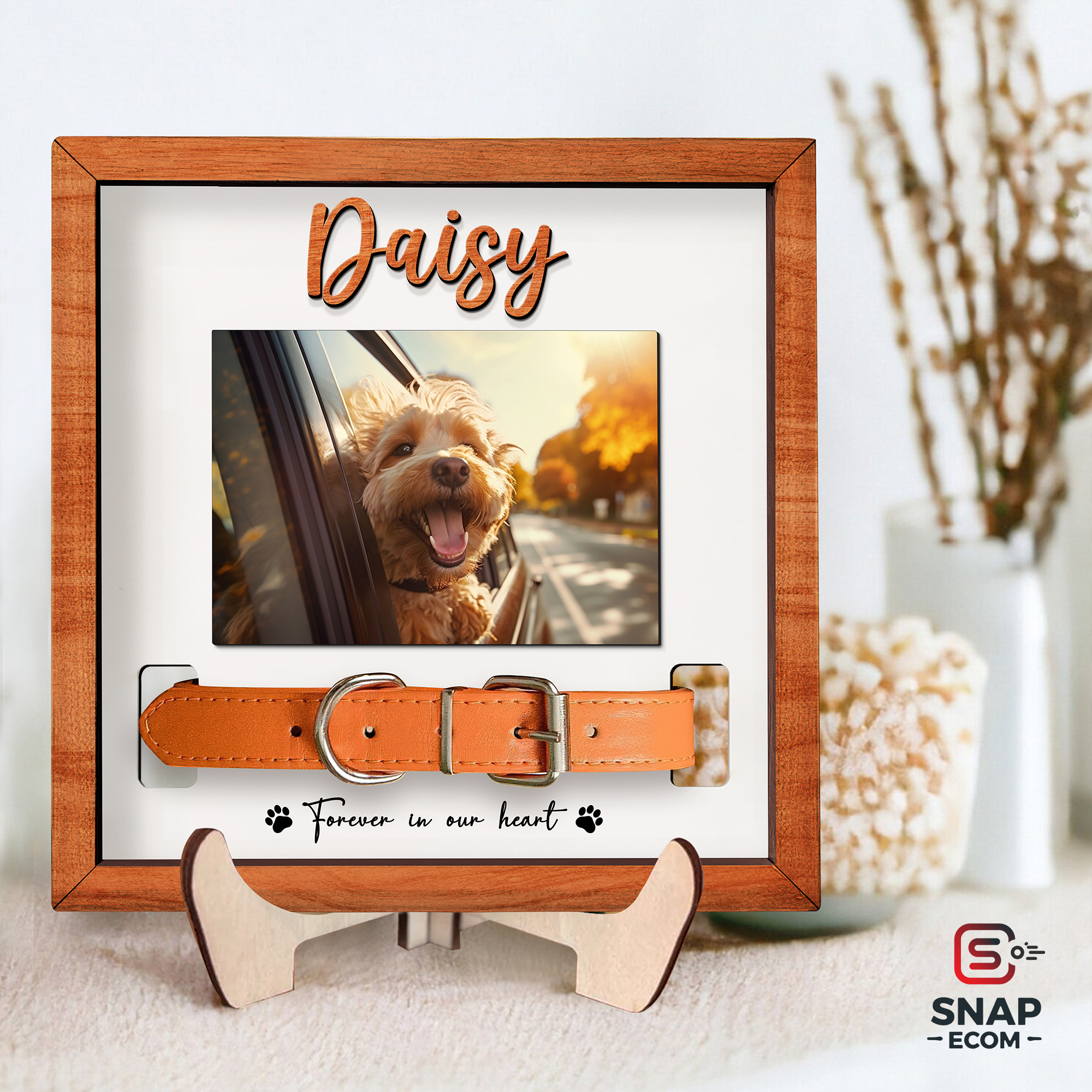 Personalized Pet Memorial Collar Frame – MP21