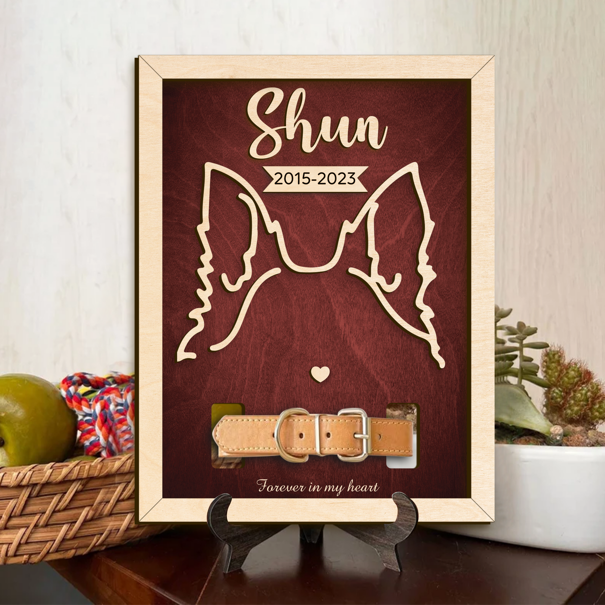 Personalized Pet Memorial Collar Frame – MP46