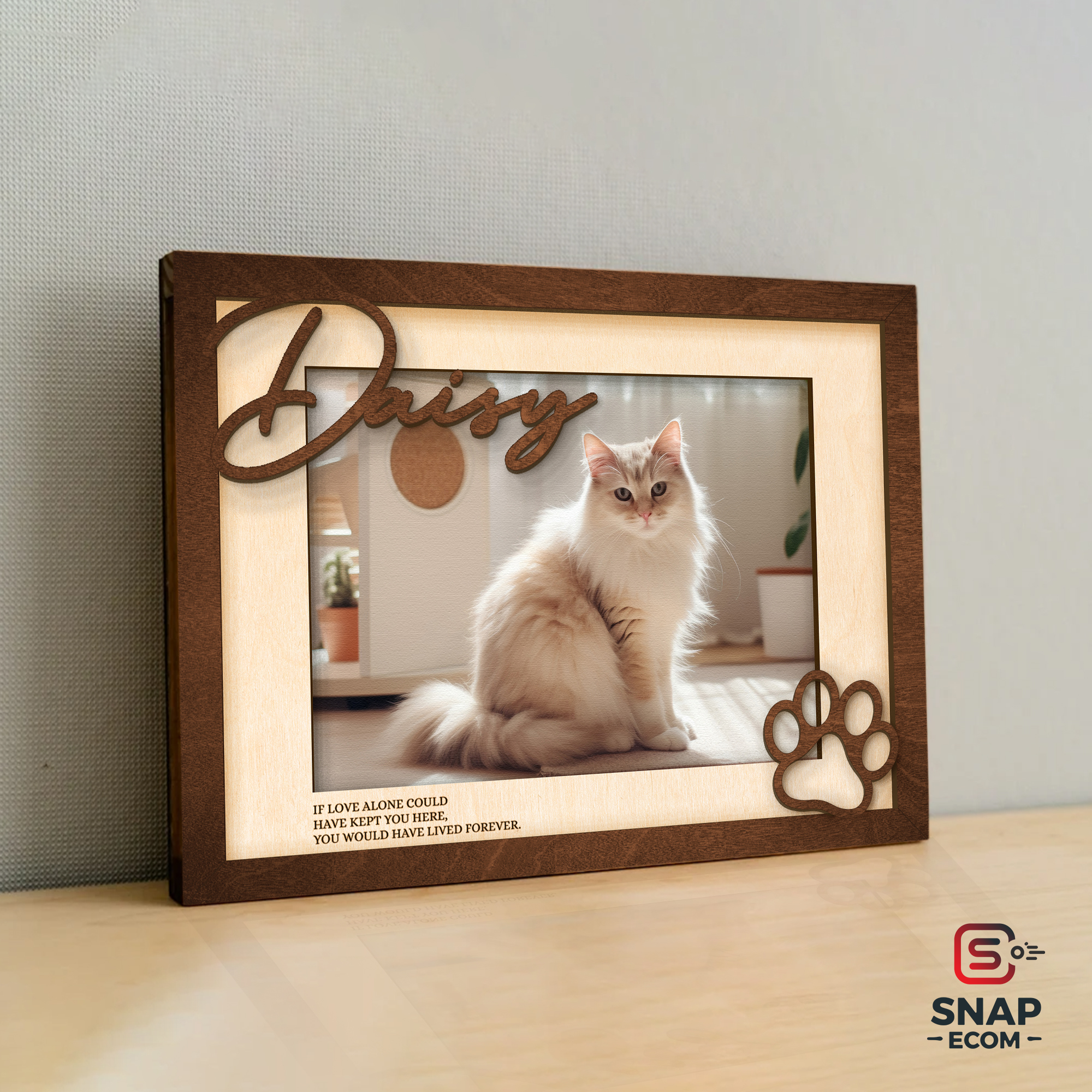 Personalized Pet Memorial Wooden Plaque – MP47