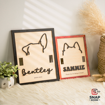 Personalized Pet Memorial Collar Frame – PC10
