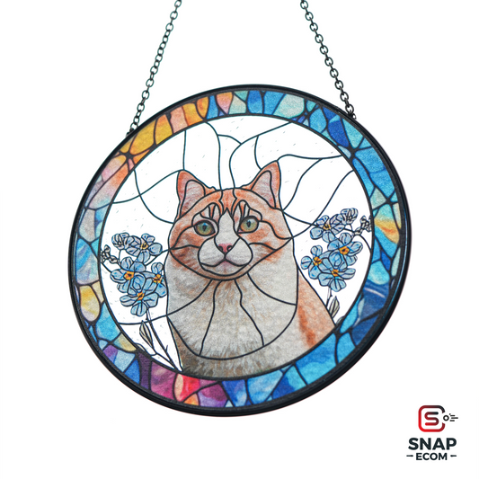 Personalized Stained Glass Suncatcher